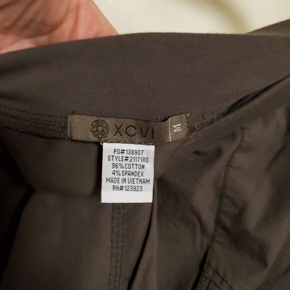 XCVI Lagenlook Mocha Mousse Baggy Midi Skirt Gorpcore - Picture 4 of 9